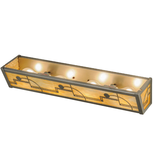 24"W Revival Deco Vanity Light