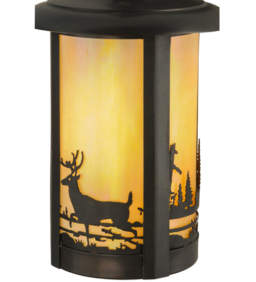 7.5"W Fulton Deer Creek Hanging Wall Sconce