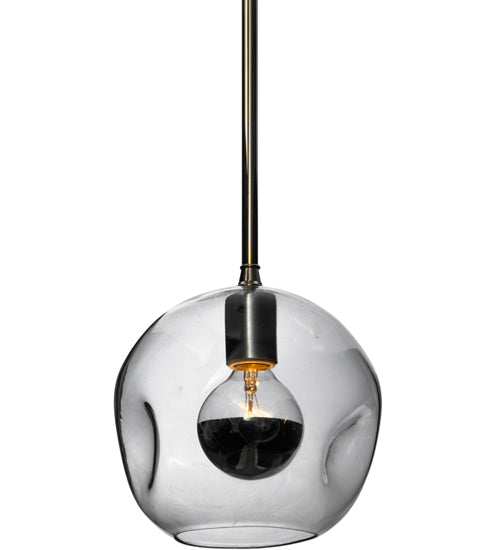 8.5"W Deformado Globe Mini Pendant