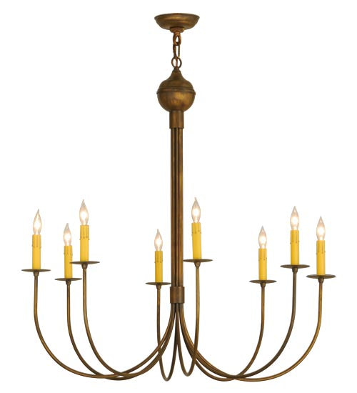 36"W Cheal 8 Lt Chandelier