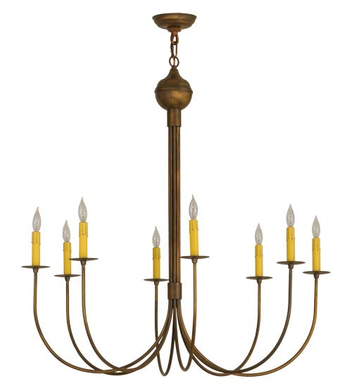 36"W Cheal 8 Lt Chandelier