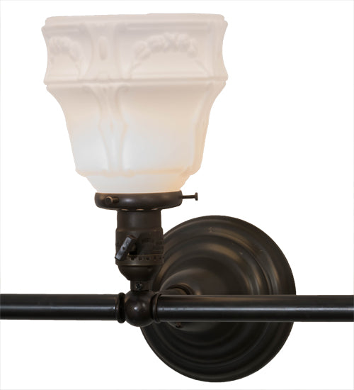 26"W Revival Garland 3 Lt Vanity Light