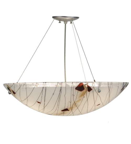 24"W Metro Fusion Ramoscelli Inverted Pendant