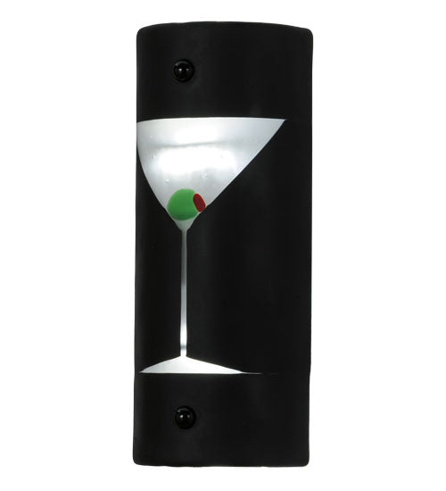 5"W Metro Fusion Shaken Not Stirred Up And Downlight LED Wall Sconce