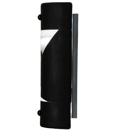 5"W Metro Fusion Shaken Not Stirred Up And Downlight LED Wall Sconce