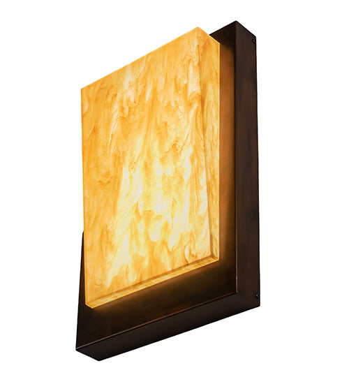 12" Wide Manitowac Wall Sconce