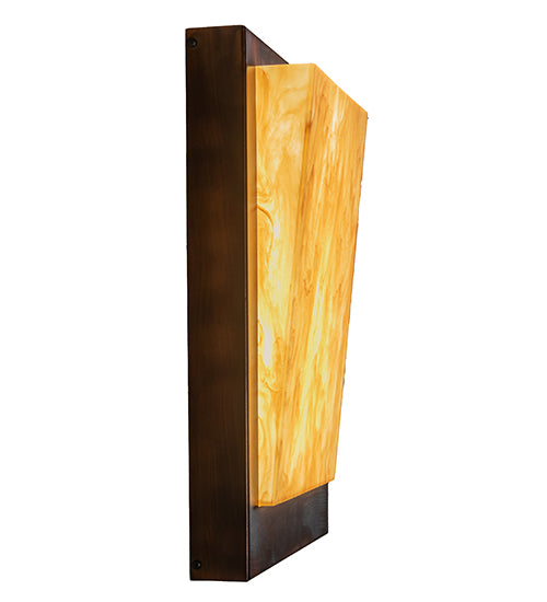 12" Wide Manitowac Wall Sconce