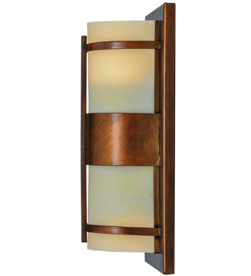 6" Wide Manitowac Wall Sconce