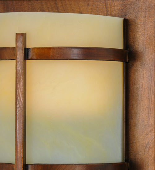 6" Wide Manitowac Wall Sconce