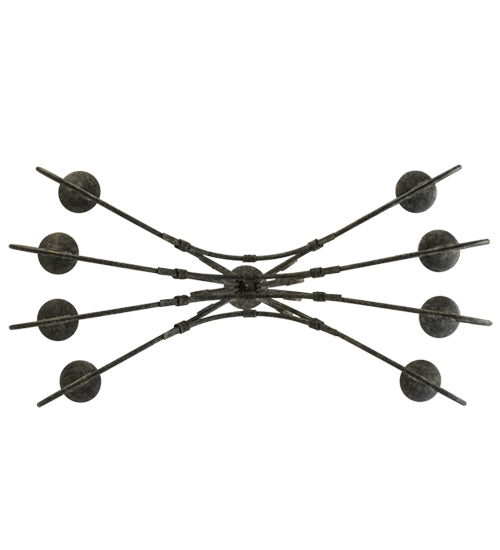 48"L Elon 8 Lt Oblong Chandelier