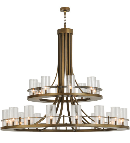 60"W Arion 24 Lt Two Tier Pendant