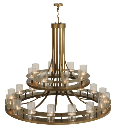 60"W Arion 24 Lt Two Tier Pendant