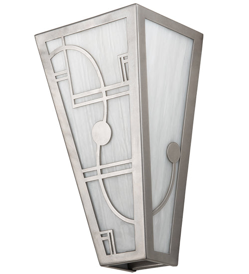 8" Wide Revival Deco Wall Sconce