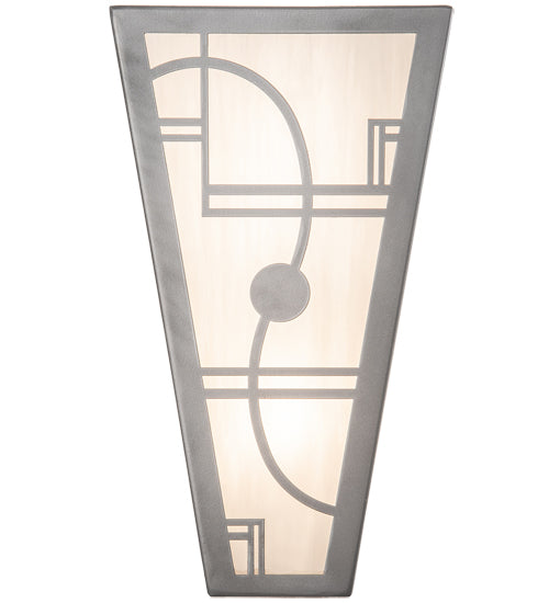 8" Wide Revival Deco Wall Sconce