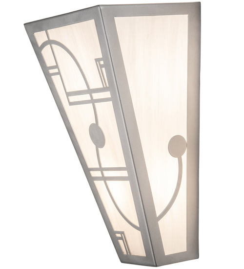 8" Wide Revival Deco Wall Sconce