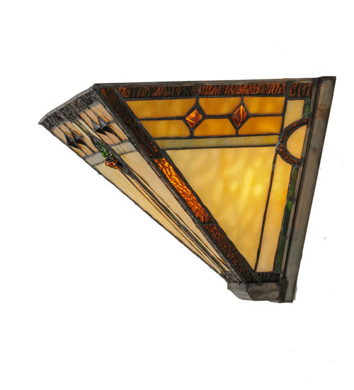 16"W Carlsbad Mission Wall Sconce