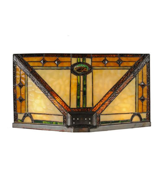 16"W Carlsbad Mission Wall Sconce