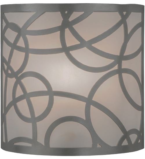 10"W Fizz Deco Wall Sconce