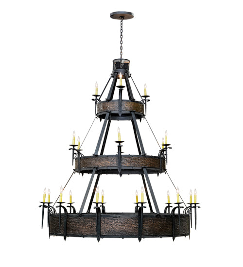 72" Wide Costello 21 Light Three Tier Chandelier