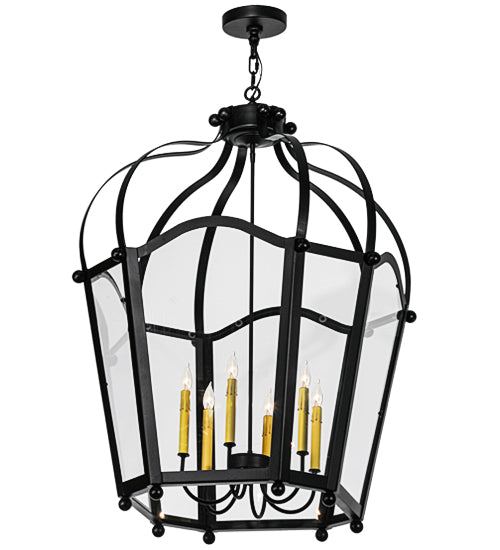 32"W Citadel 6 Light Pendant