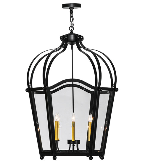 32"W Citadel 6 Light Pendant