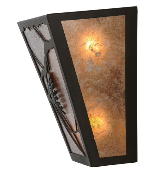 13"W Whispering Pines Wall Sconce