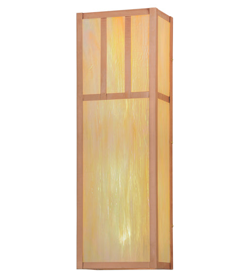 10"W Double Bar Mission Wall Sconce