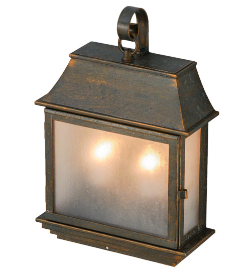 10" Wide Bastille Lantern Wall Sconce