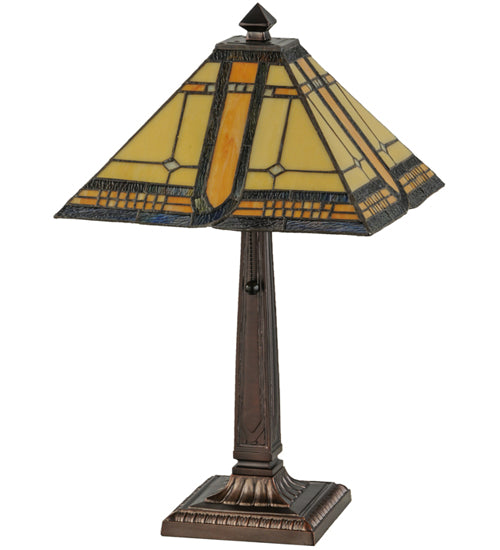 21"H Sierra Prairie Mission Table Lamp