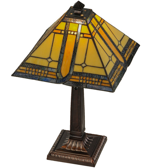 21"H Sierra Prairie Mission Table Lamp