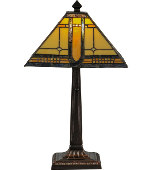 21"H Sierra Prairie Mission Table Lamp