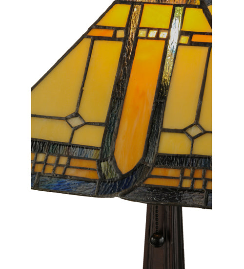 21"H Sierra Prairie Mission Table Lamp