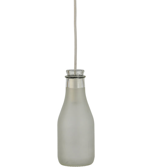 5"W Milk Bottle Mini Pendant