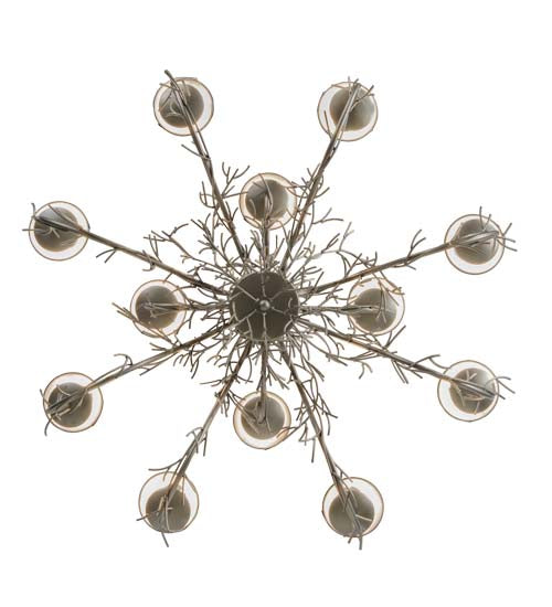 50" Wide Twigs 12 Light Chandelier