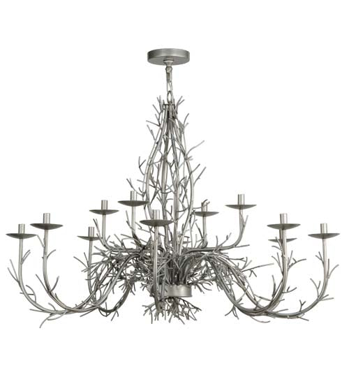 50" Wide Twigs 12 Light Chandelier