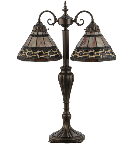 28" High Ilona 2 Light Table Lamp