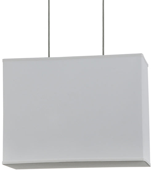 20"L Quadrato Oblong Pendant