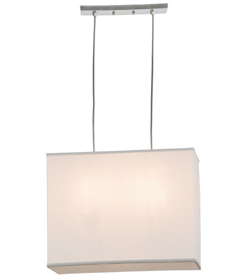 20"L Quadrato Oblong Pendant