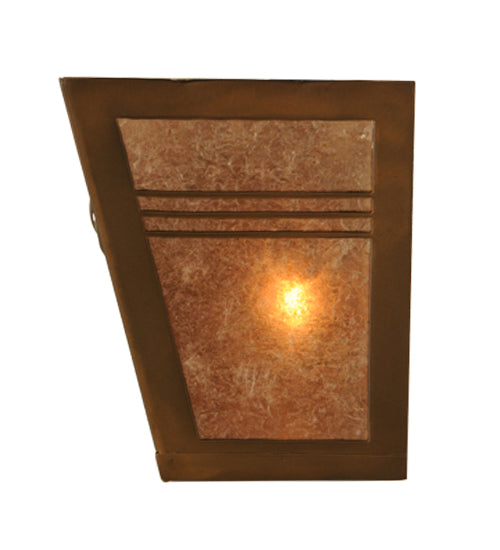 13" Wide Triangulator Wall Sconce