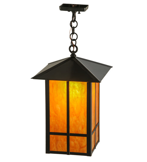 12" Square Seneca Window Pane Pendant