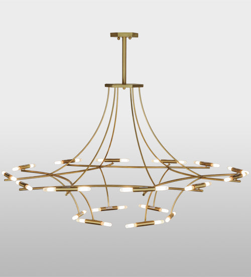 87"W Ison 36 Lt Chandelier