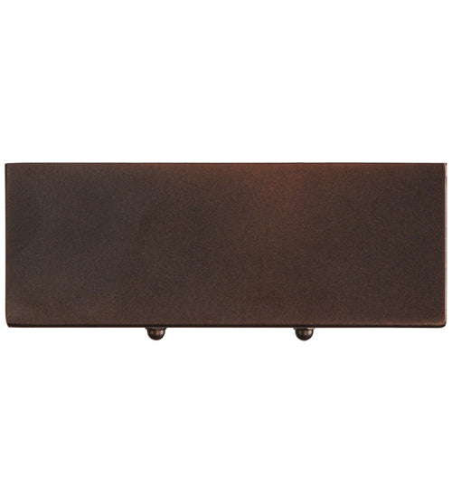 8"L X 3"H X 4.5"D Mahogany Bronze Custom Canopy