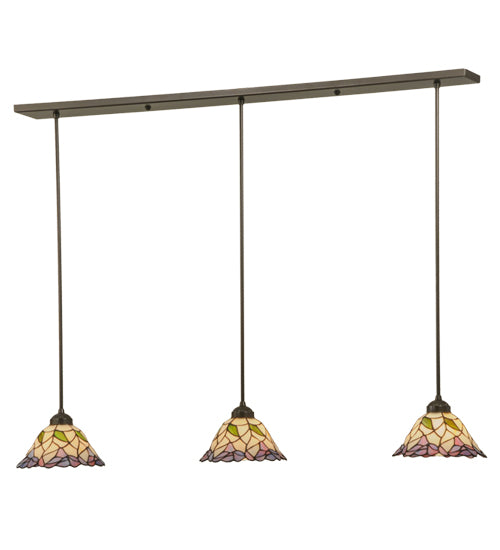 50"L Daffodil Bell 3 Lt Island Pendant