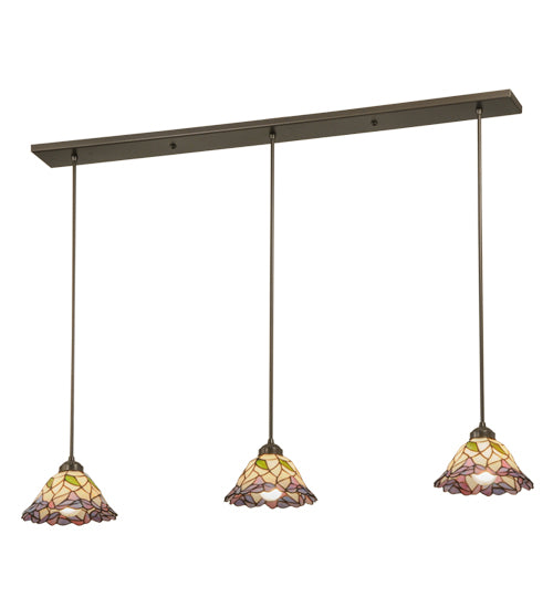 50"L Daffodil Bell 3 Lt Island Pendant