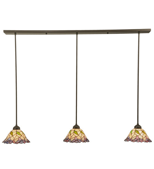 50"L Daffodil Bell 3 Lt Island Pendant