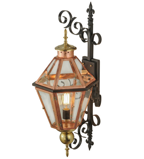 14"W Millesime Lantern Wall Sconce