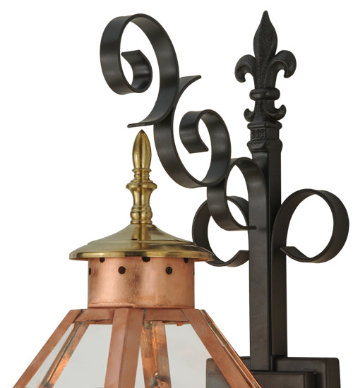 14"W Millesime Lantern Wall Sconce