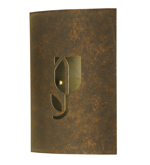 8" Wide Country Inn LED Wall Sconce