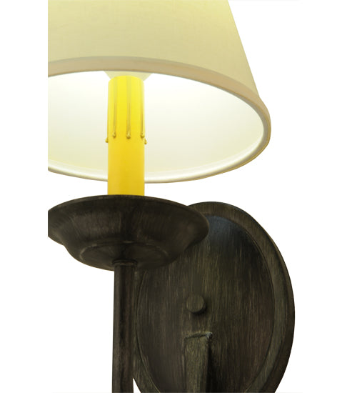 7"W Perouges 1 Lt Wall Sconce