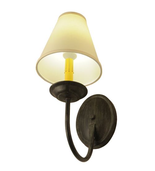 7"W Perouges 1 Lt Wall Sconce